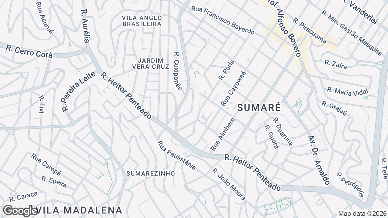 Localização aproximada — Rua Padre Agostinho Mendicute, 131, Vila Madalena, São Paulo